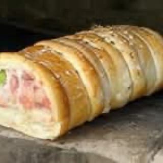 Chicken Bacon Ranch Stromboli 