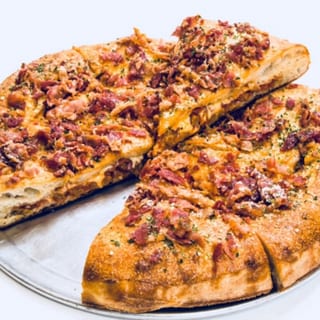 Meat Trio Stuffed Pizza  